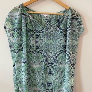 CAbiSize Small Multicolored Cute  Blouse Neck Tie